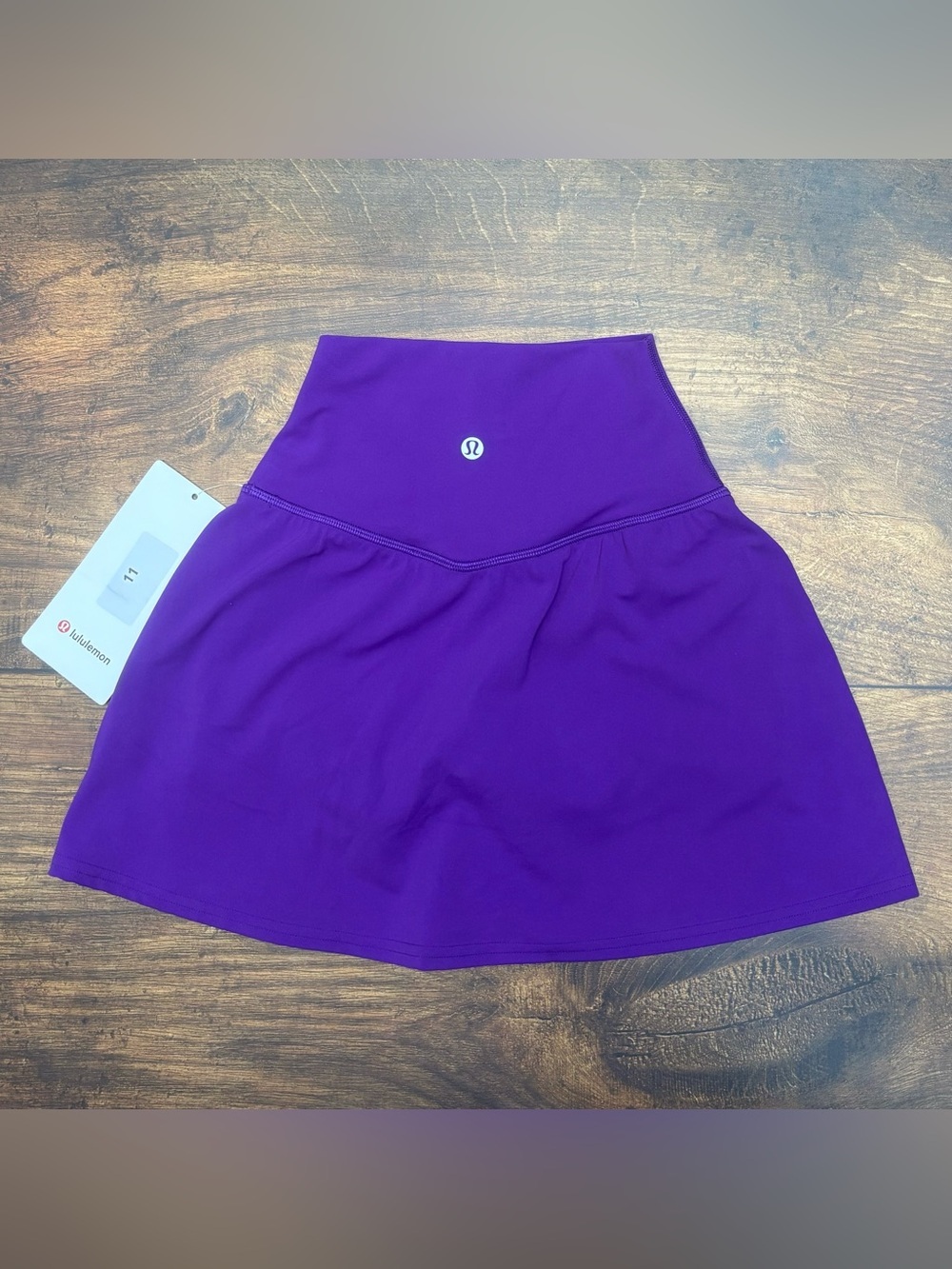 NWT Lululemon Align High Rise Skirt Skort In College Purple Size 0